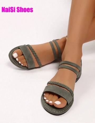 Sandale SHEIN, verde