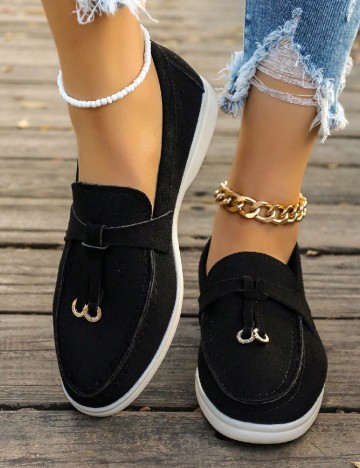 Mocasini SHEIN, negru