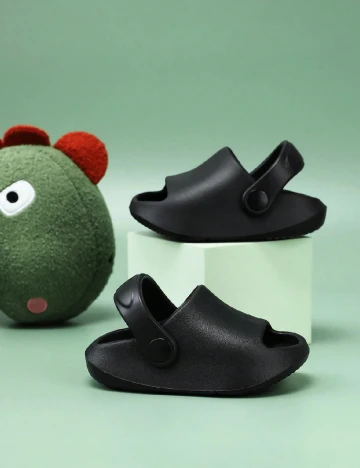 Sandale Shein Kids, negru