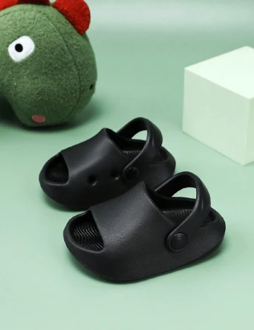 Sandale Shein Kids, negru