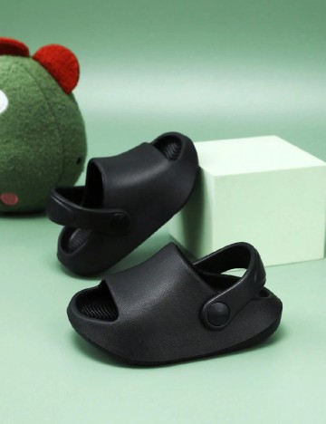 Sandale Shein Kids, negru