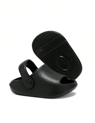 Sandale Shein Kids, negru