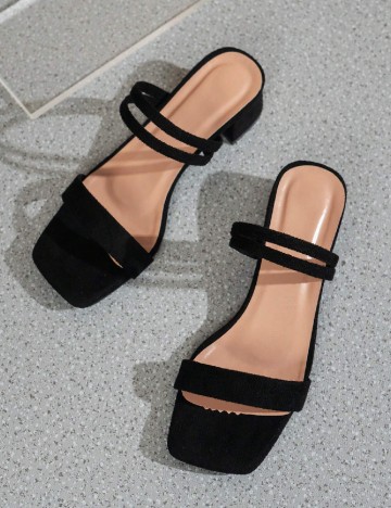 Sandale SHEIN, negru