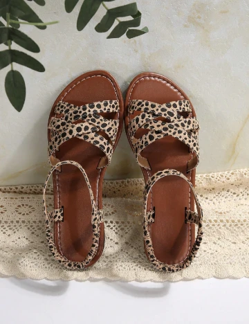 Sandale SHEIN, animal print