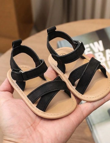 Sandale Shein Kids, negru