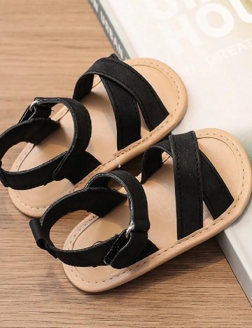 Sandale Shein Kids, negru