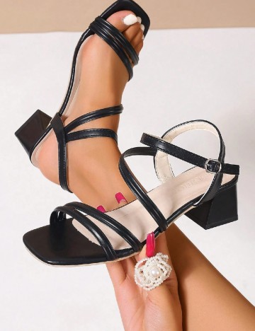 Sandale SHEIN, negru
