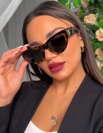 
						Ochelari de soare SHEIN, animal print