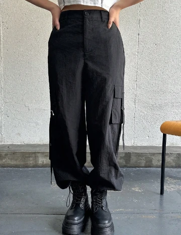 Pantaloni Friful, negru