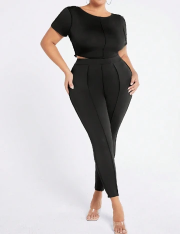 Compleu SHEIN CURVE, negru