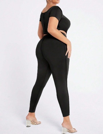 Compleu SHEIN CURVE, negru