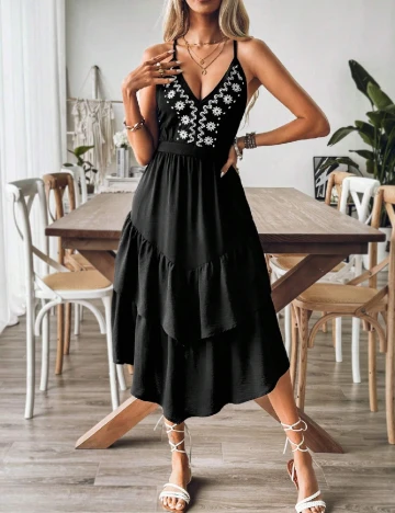 Rochie medie SHEIN, negru