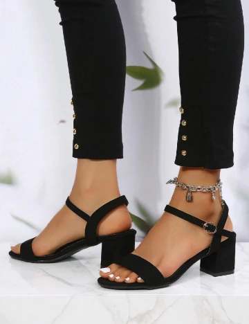 Sandale SHEIN, negru