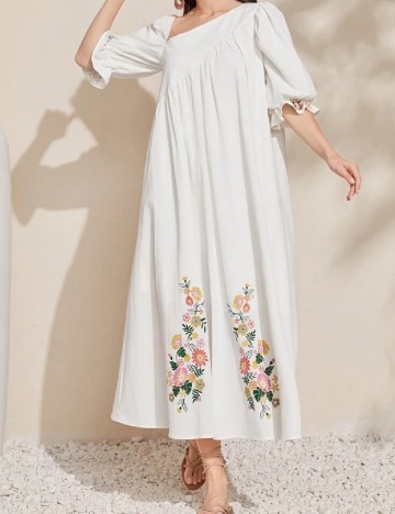 
						Rochie lunga SHEIN, alb