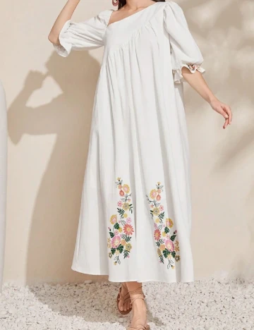 Rochie lunga SHEIN, alb