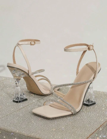Sandale SHEIN, crem