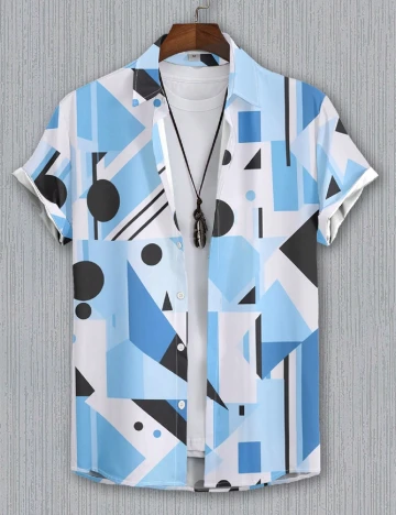 Camasa SHEIN Plus Size Men, mix culori