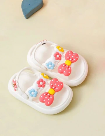 Sandale Shein Kids, alb