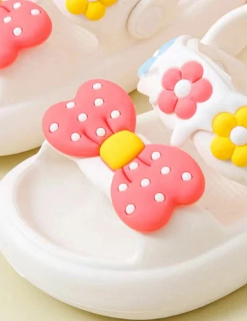 Sandale Shein Kids, alb