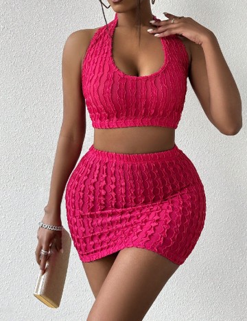 
						Compleu SHEIN, magenta