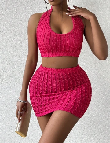 Compleu SHEIN, magenta