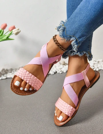 Sandale SHEIN, roz