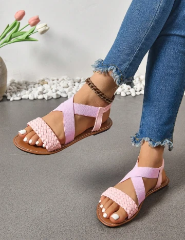 Sandale SHEIN, roz