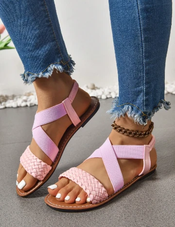 Sandale SHEIN, roz