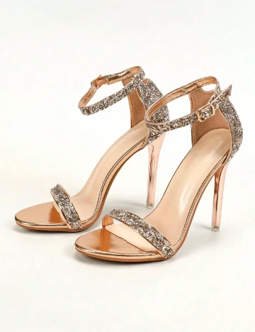 Sandale SHEIN, auriu