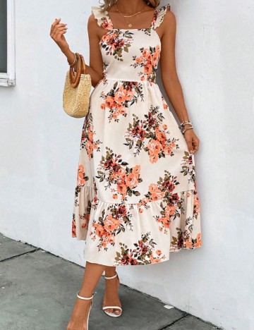 
						Rochie medie SHEIN, crem