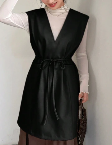 Rochie scurta Friful, negru