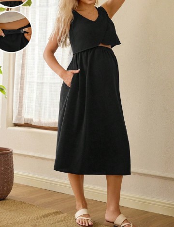 
						Compleu SHEIN Maternity, negru