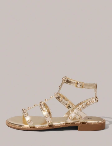 Sandale SHEIN, auriu