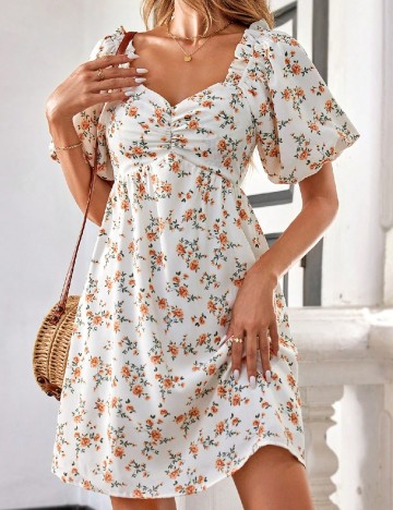 
						Rochie scurta SHEIN, ecru