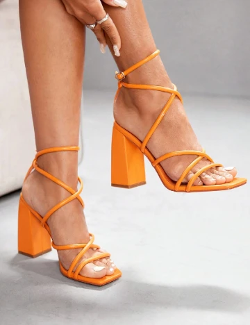 Sandale Cuccoo, portocaliu