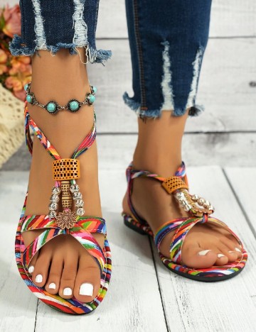 
						Sandale SHEIN, mix culori