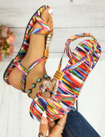 Sandale SHEIN, mix culori