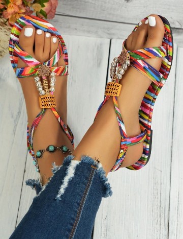 Sandale SHEIN, mix culori
