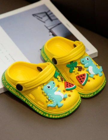 Slapi Shein Kids, galben