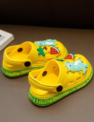 Slapi Shein Kids, galben