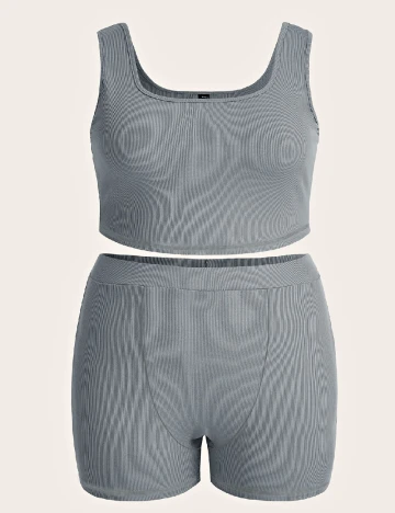 Compleu SHEIN CURVE, gri