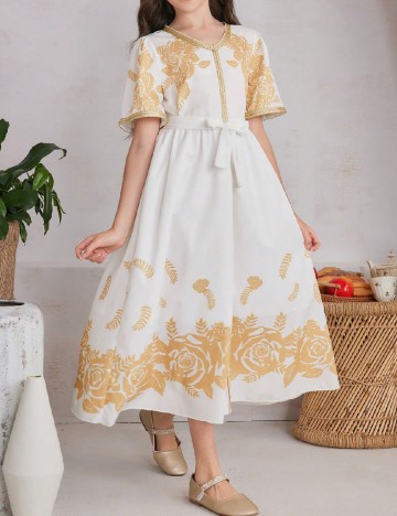 
						Rochie Shein Kids, alb