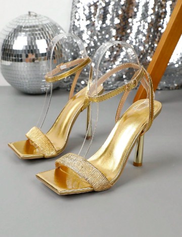 Sandale SHEIN, auriu