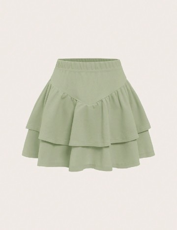 
						Fusta SHEIN CURVE, verde