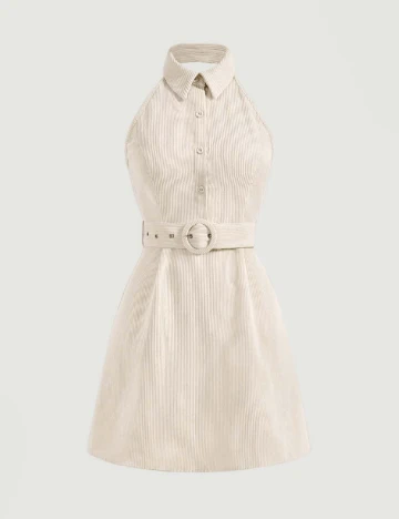 Rochie scurta SHEIN, bej