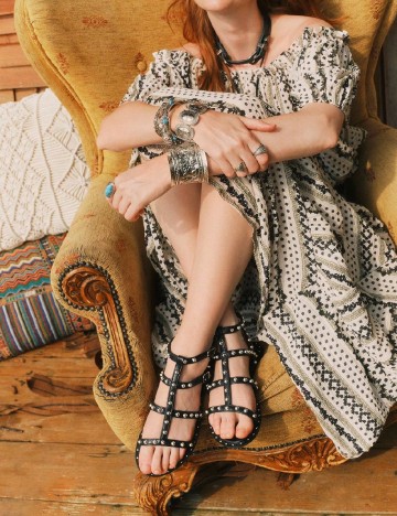 Sandale SHEIN, negru