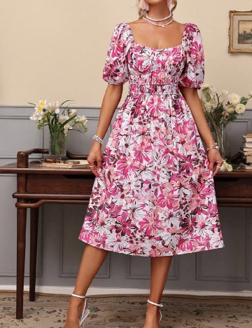 
						Rochie medie SHEIN, roz