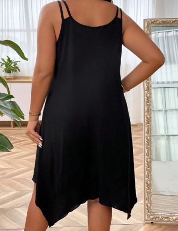 Rochie medie SHEIN CURVE, negru