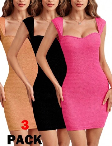 
						Set Rochii 3 bucati SHEIN, mix culori