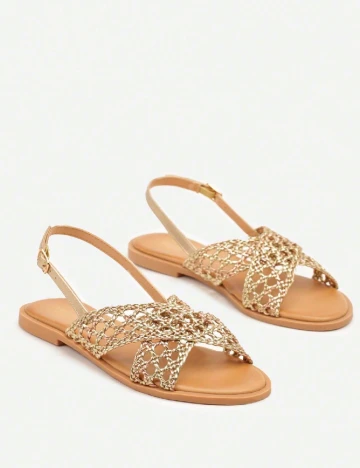 Sandale SHEIN, auriu